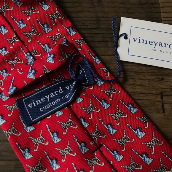 Vineyard Vines Men’s MGA Golf New York Tie NWT - Picture 4 of 5